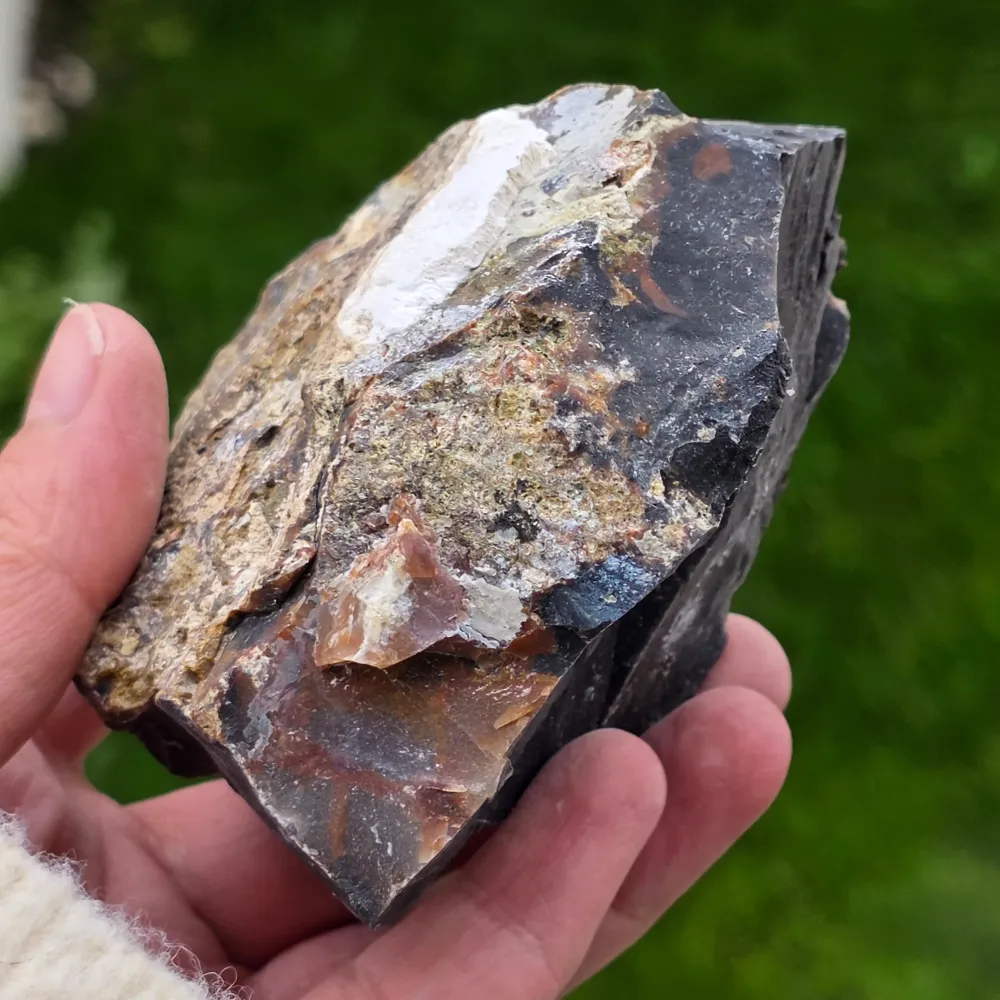 Black Onyx Rough Stone India modell 6