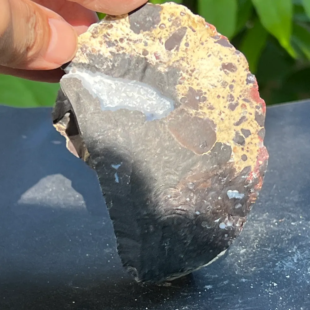 Black Onyx Rough Stone India modell 12