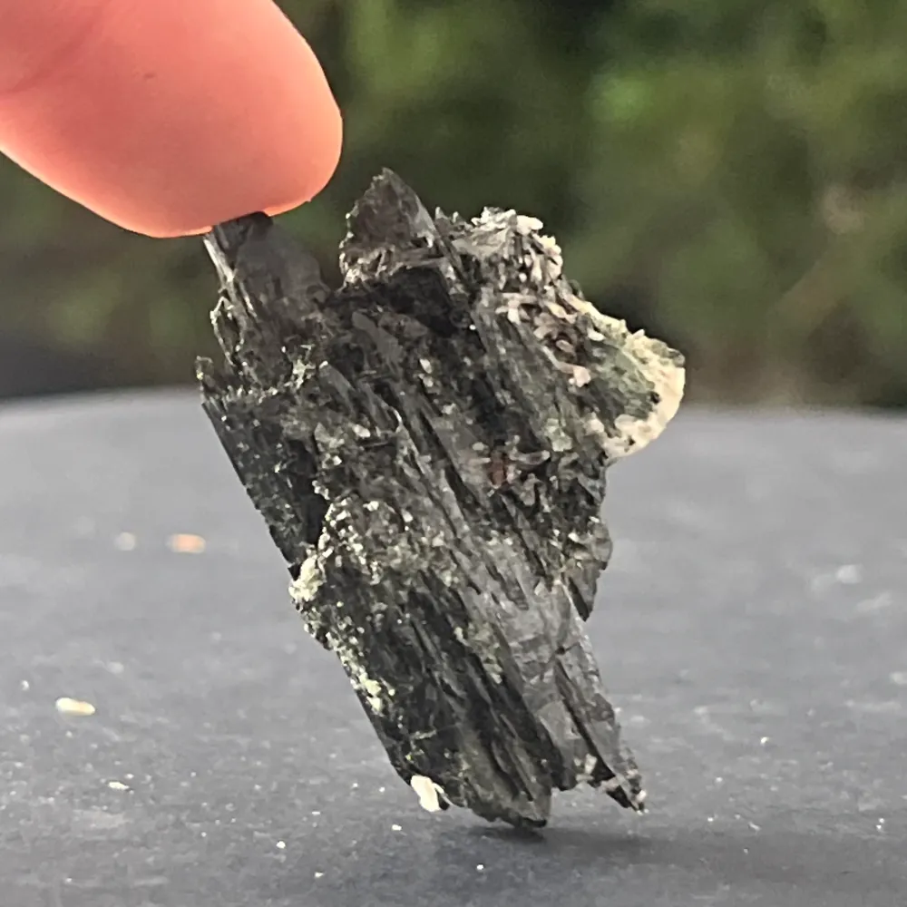 Cluster egirin mini füstös kvarc/fekete Zomba m10