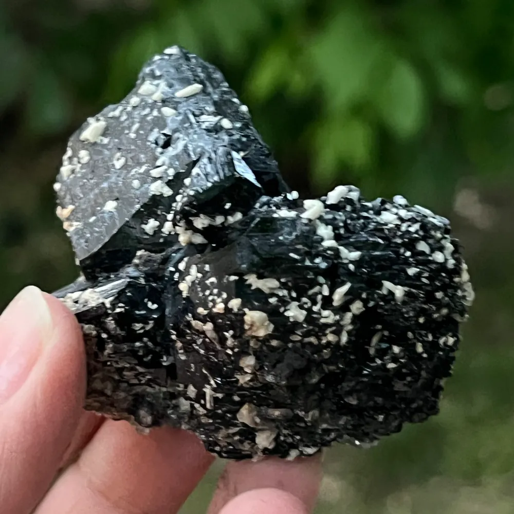 Fekete turmalin klaszter modell 6, Erongo, Namíbia