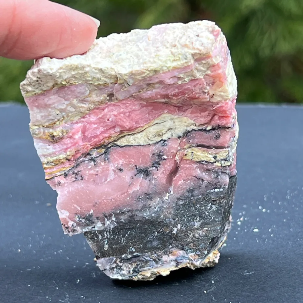 Rózsaszín opál Roughstone (Peruból) minta 9