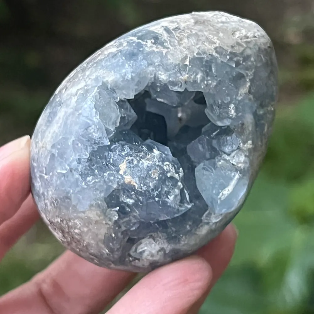 Celedit/kék celestina geóda tojás, 60-as modell