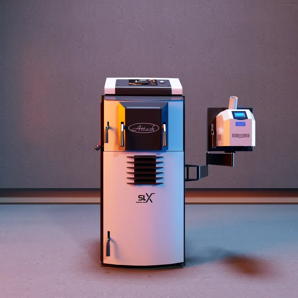 Attack SLX Combi 30 kW - fa és pellet kazán - hatékonyan fűt
