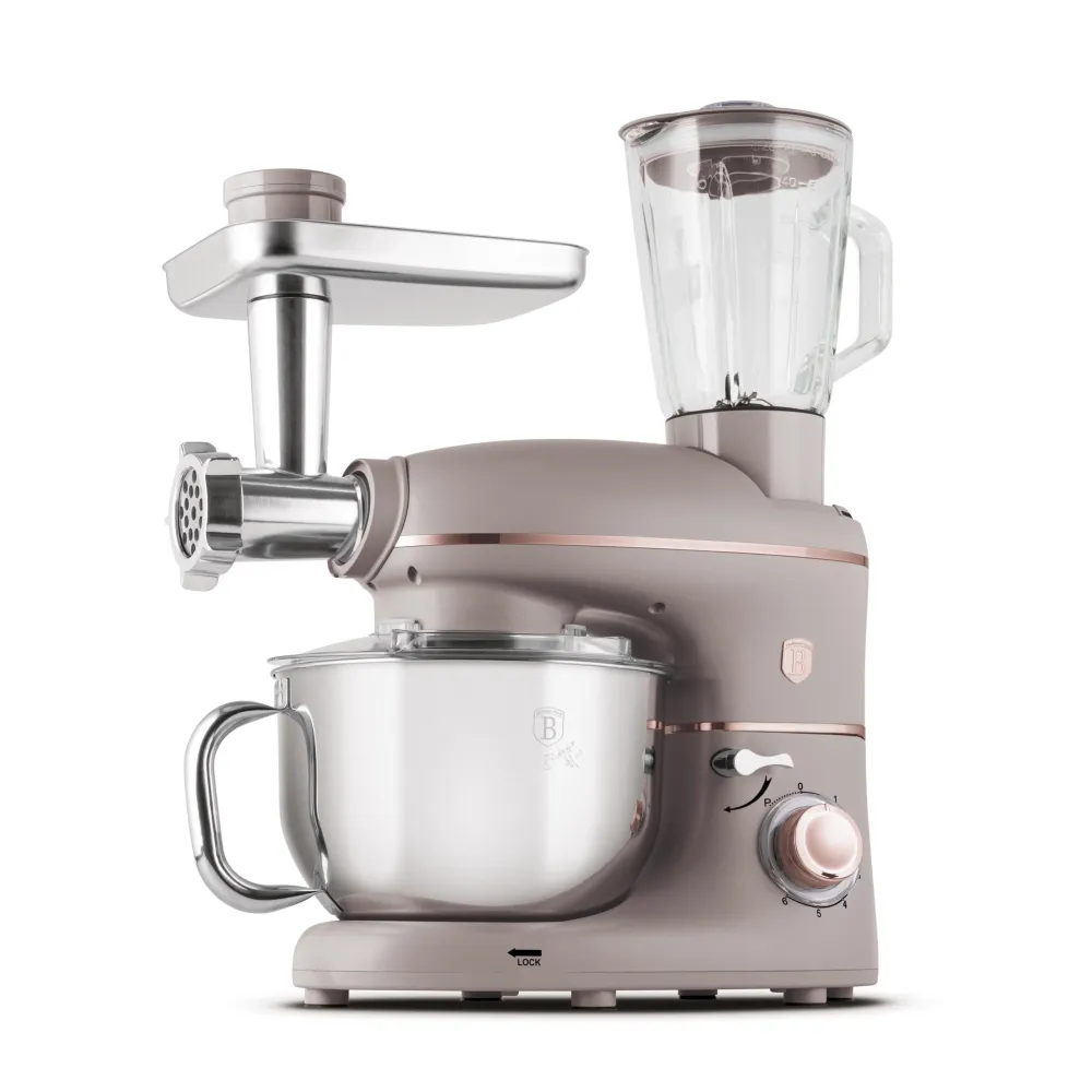 Multifunkcionális konyhai robotgép 1500 W Berlinger Haus matt szürke