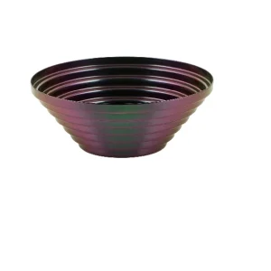Maya Gyümölcskosár 20cm irizáló lila-zöld