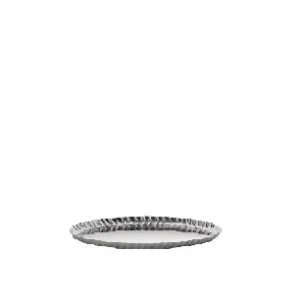Pleats tálalótálca inox, 23 cm