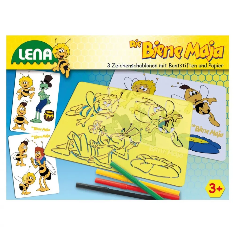 Lena Maja, méhecske rajzsablon készlet