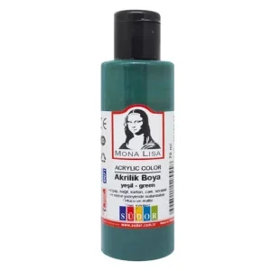 Akrilfesték MONA LISA zöld 70ml