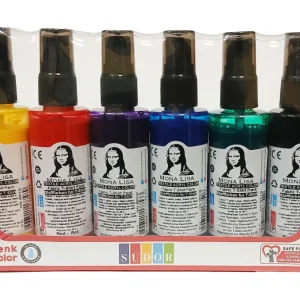 Akrilfesték/6 klt MONA LISA pumpás kivitelben (6x70ml)