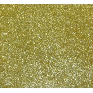 Moosgumi / Dekorgumi lap /4 (2mm) csillámos öntapadós fehérarany