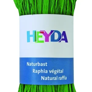 Raffia HEYDA 50g természetes anyagból alma zöld 204887796
