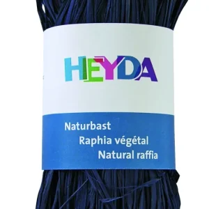 Raffia HEYDA 50g természetes anyagból tengerkék 204887793