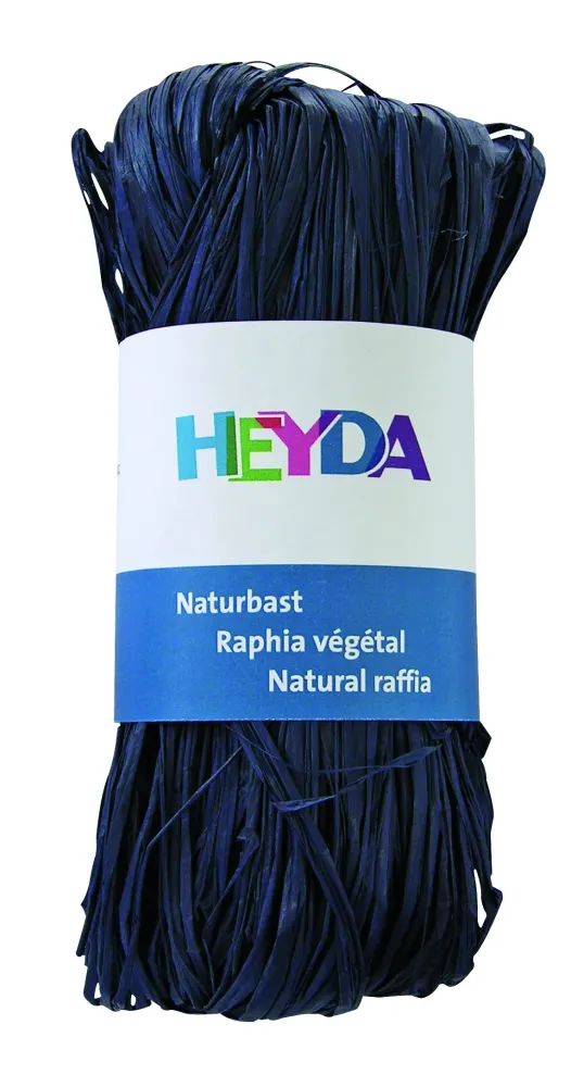 Raffia HEYDA 50g természetes anyagból tengerkék 204887793
