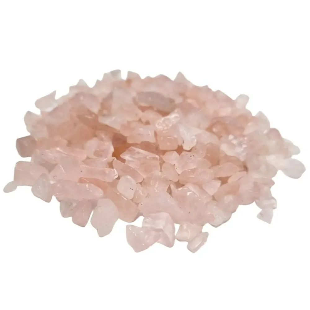 Rózsakvarc kristály darabok 1 kg