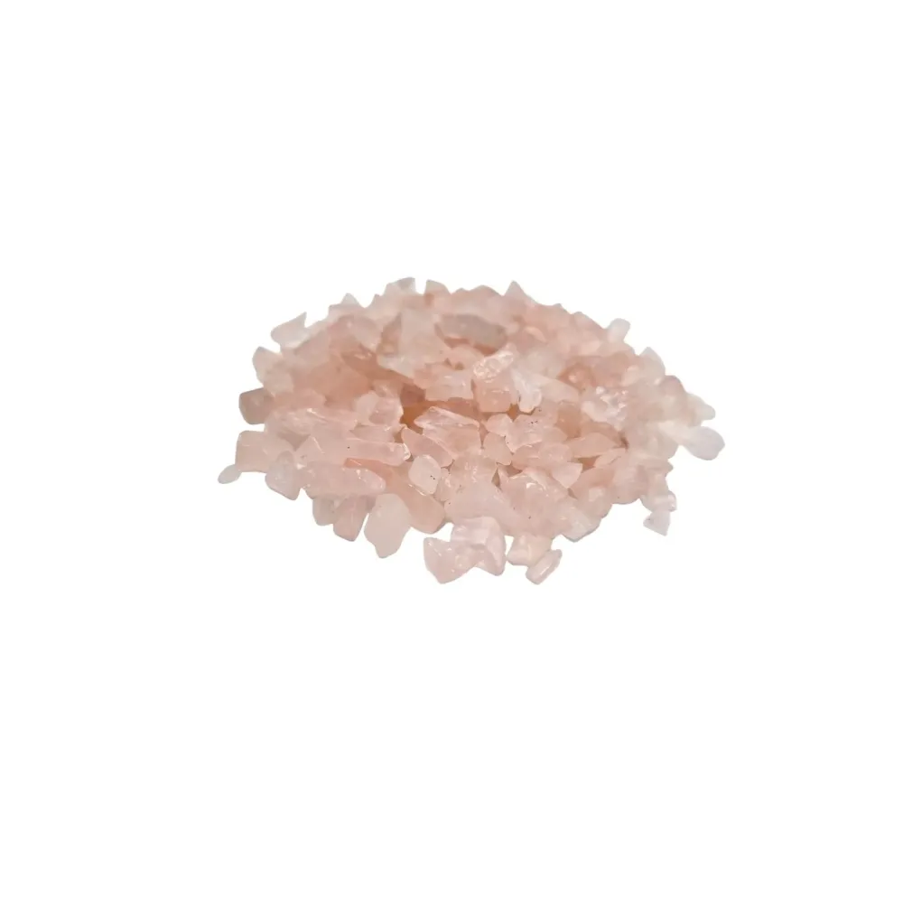 Rózsakvarc kristály darabok 1 kg
