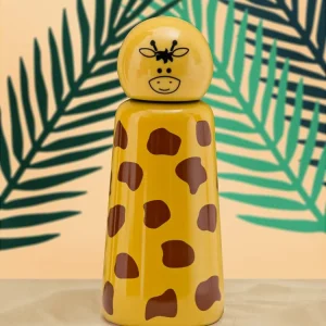 LUND Skittle Mini BPA mentes acél kulacs 300ML GIRAFFE