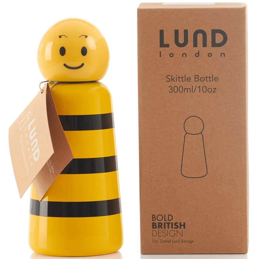 LUND Skittle Mini BPA mentes acél kulacs 300ML BUMBLE BEE