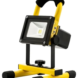 Avide LED Reflektor Akkumulátoros 10W CW 6400K