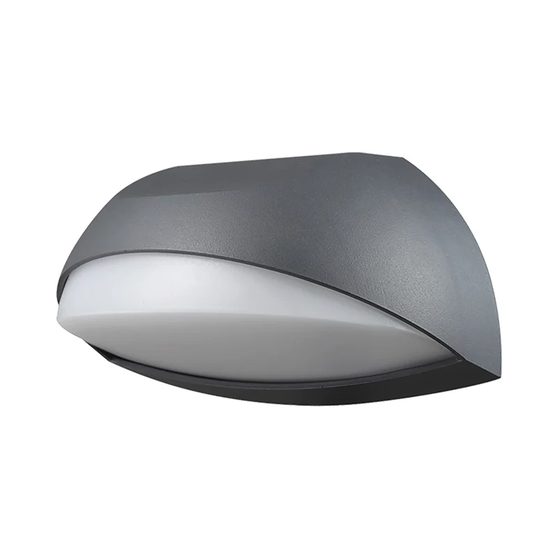 Braytron Oldalfali Led lámpa Antracit 7W 3000K 600Lm IP54 230V BG40-00502