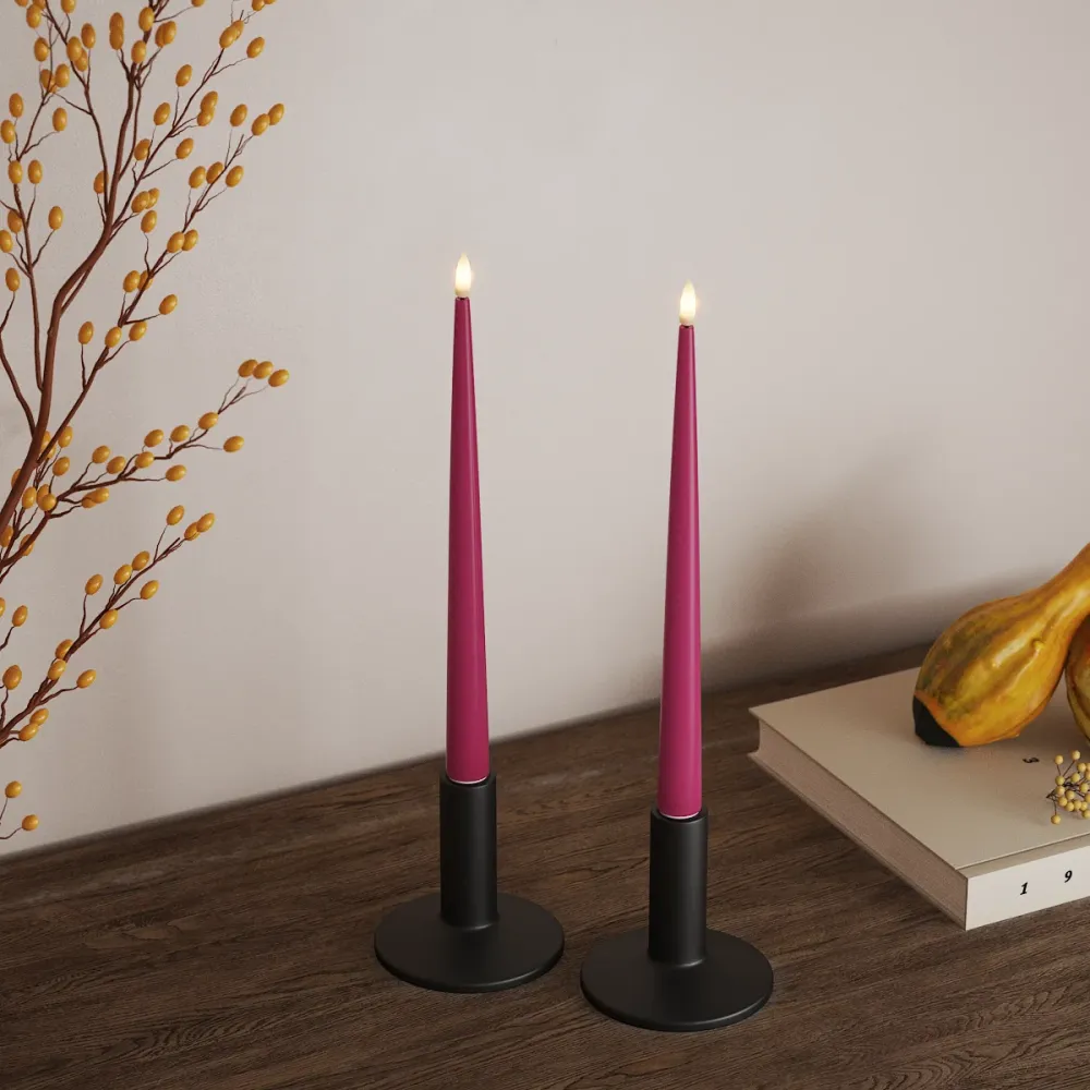 LED töltés fény hiányával, 2 db (28 cm) Magenta