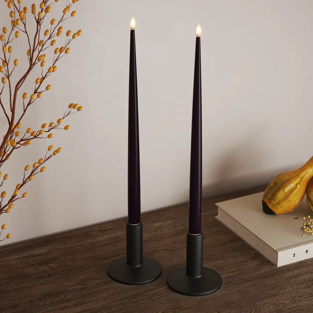 LED töltés fény hiányával, 2 db (38 cm) Sötétlila