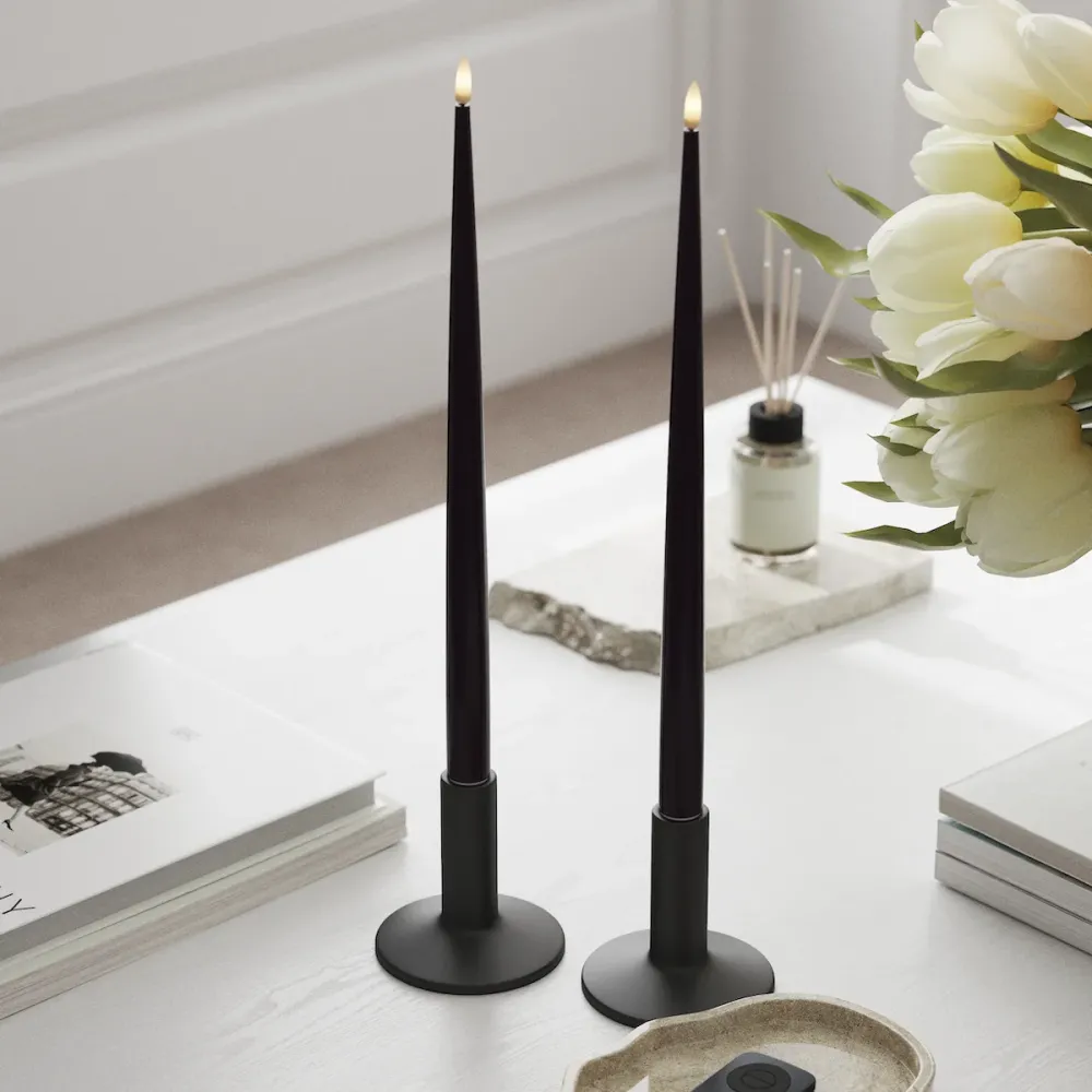 LED töltés fény hiányával, 2 db (38 cm) Sötétlila