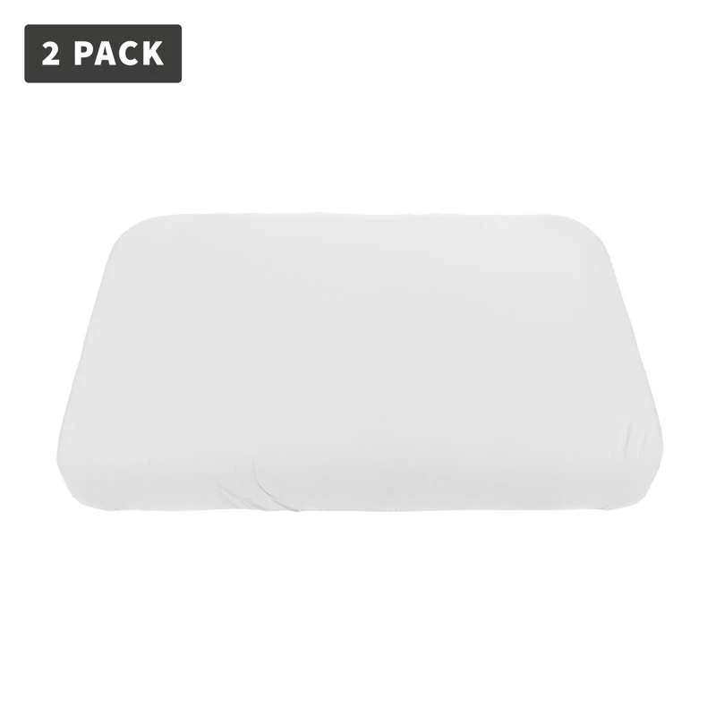 Sebra Jersey Lagen - 70x120 cm. - Baba - 2-db - Fehér