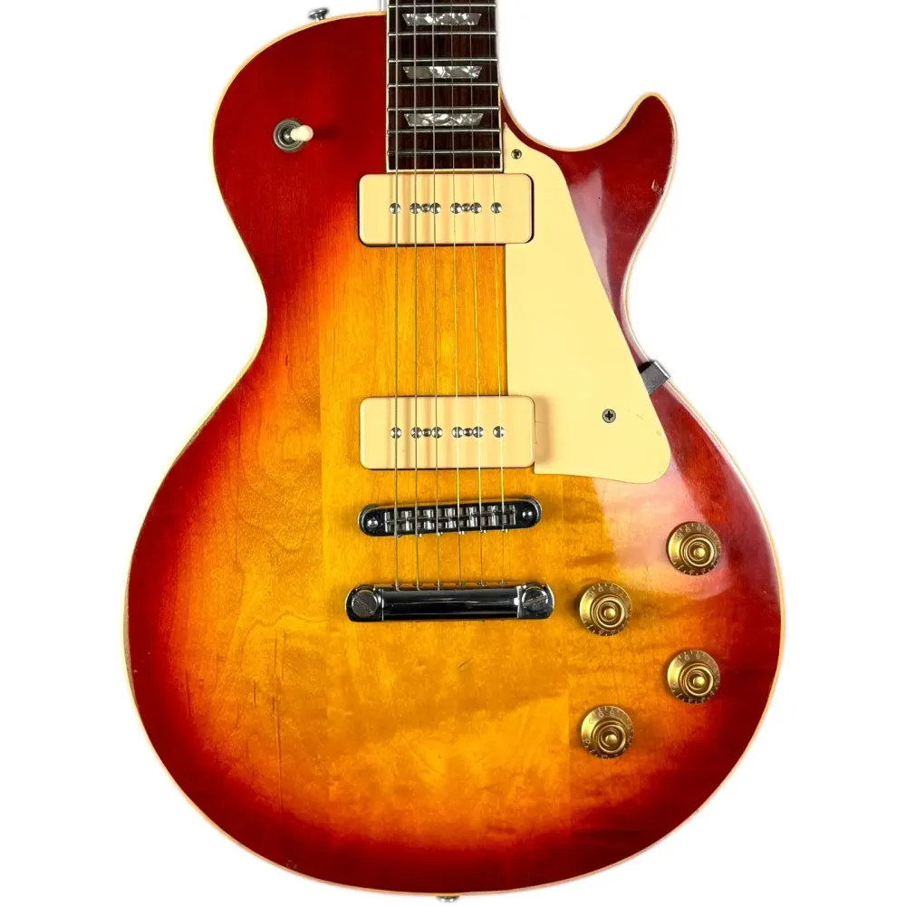 Gibson Les Paul Deluxe 1974 - Cseresznye Sunburst