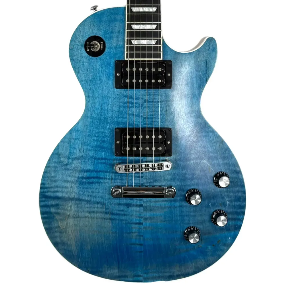 Gibson Les Paul Signature Player Plus 2018 - Szatén Óceánkék
