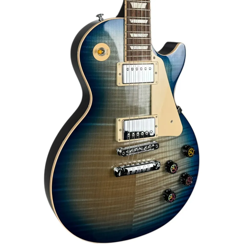 Gibson Les Paul Standard Peace 2014 - Nyugalom kék színátmenet