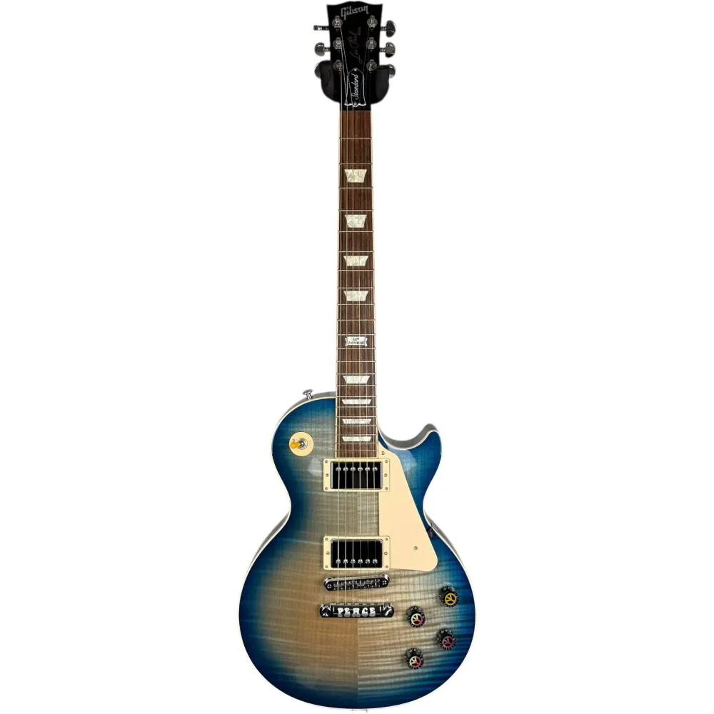 Gibson Les Paul Standard Peace 2014 - Nyugalom kék színátmenet