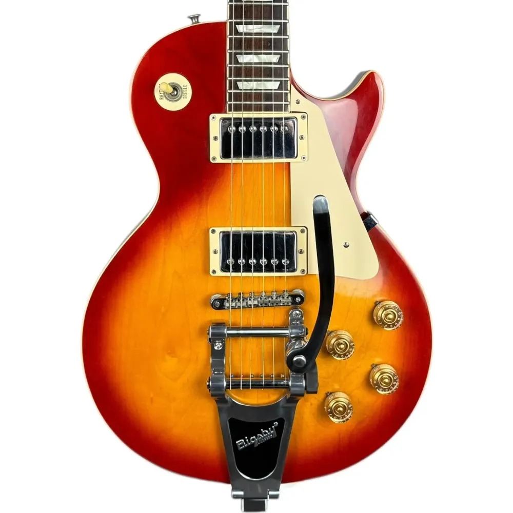 Orville Gibson LPS Les Paul Standard 1990 - Heritage Cherry Sunburst - Bigsby