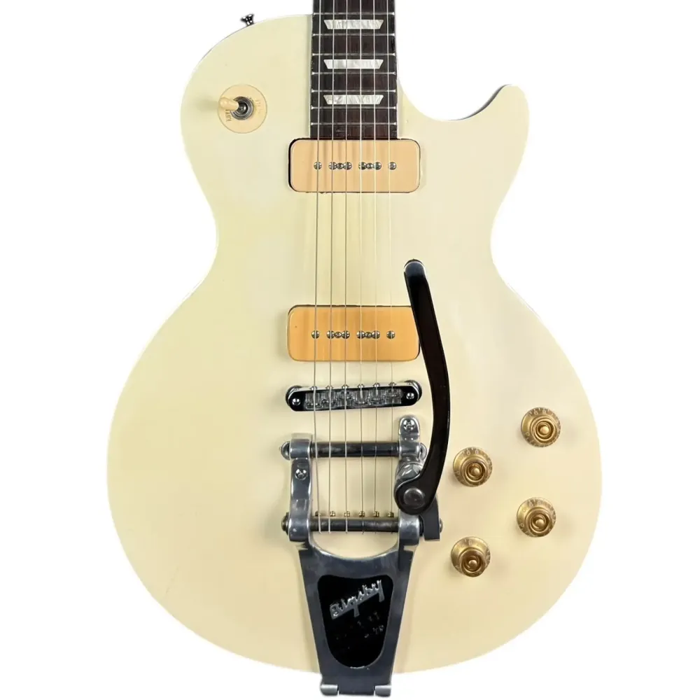 Gibson Les Paul Tribute 2013 - Fehér - Bigsby