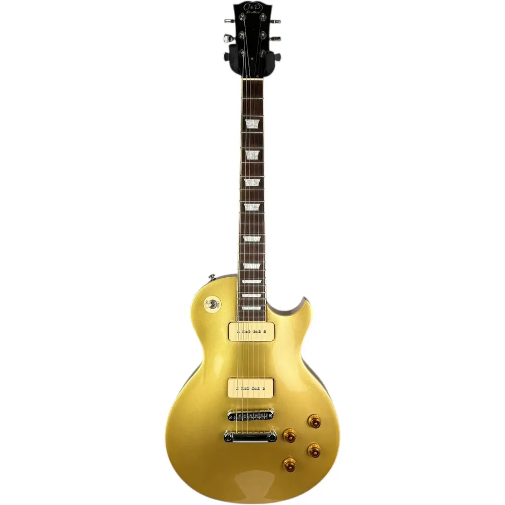 J&D Brothers Les Paul P90 - Goldtop