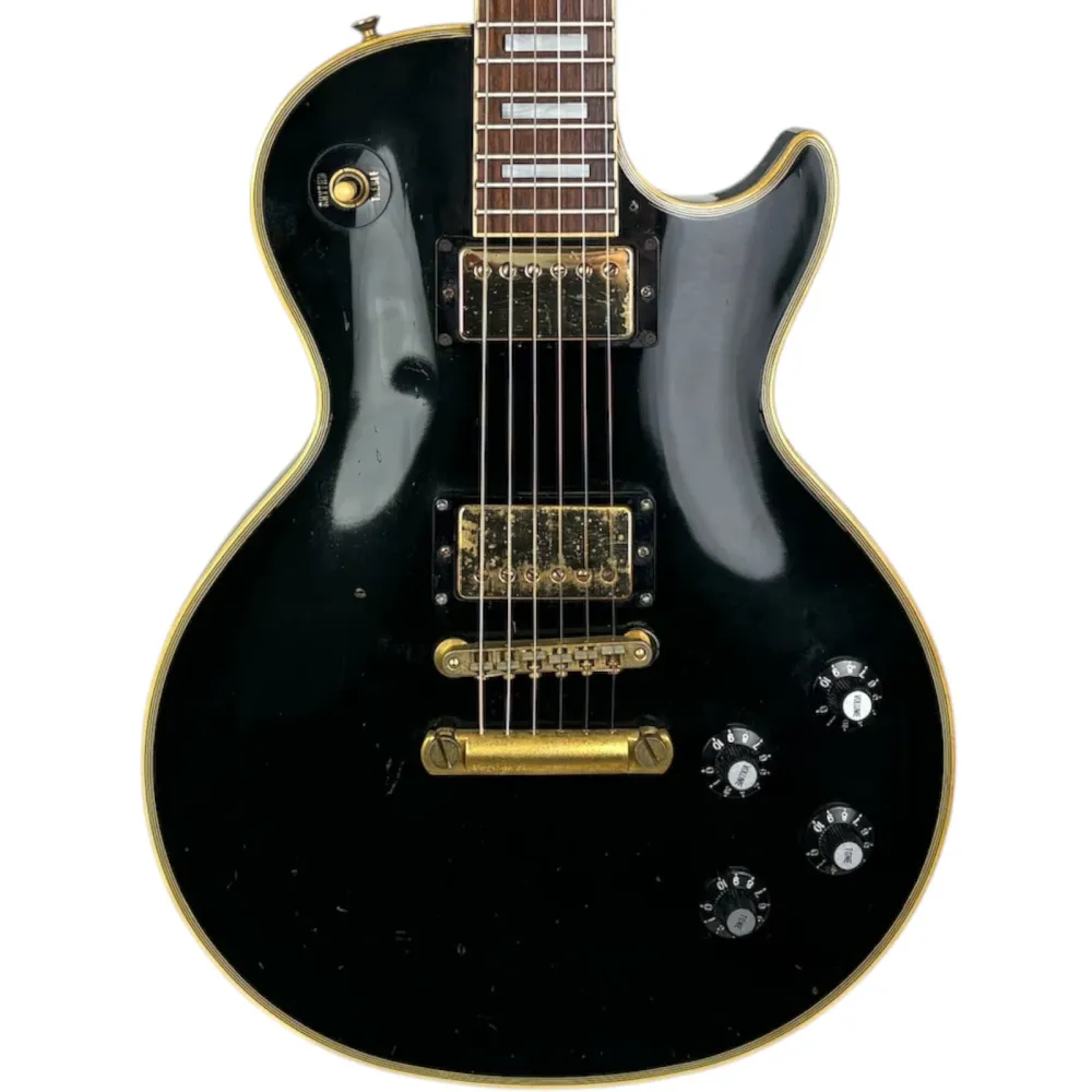 Greco EGC Les Paul Custom 1992 - Ébenfa - Vintage Japán