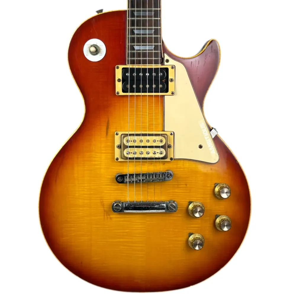 Greco Les Paul Bolt on H.K. 1970-es évek - Cseresznye Sunburst