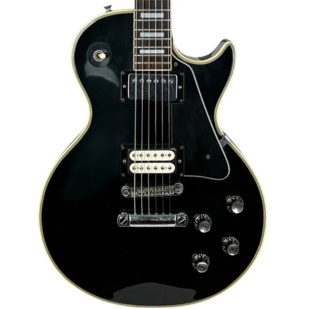 Greco EG Les Paul Custom 1976 - Ébenfa - Vintage Japán