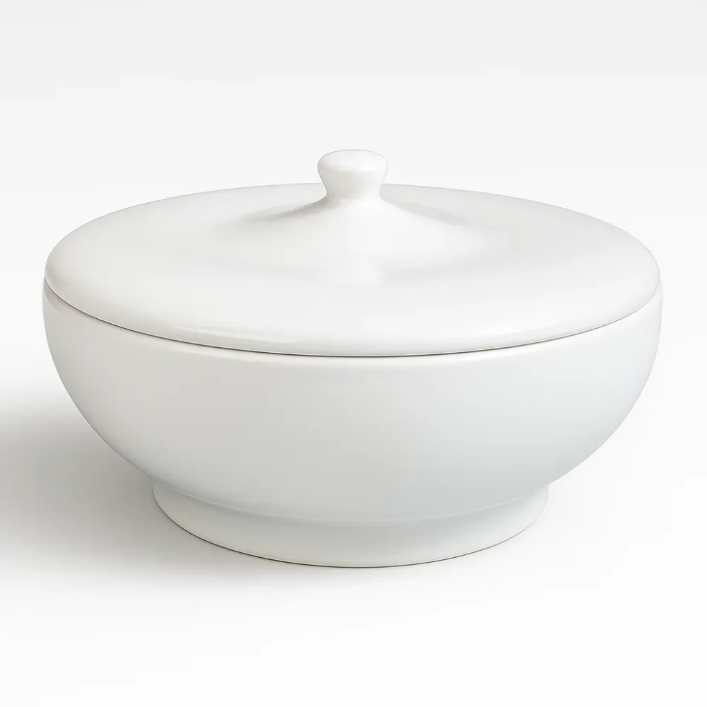 RAK fehér porcelán leveses tál 2 liter