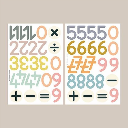 Ma Cabane Reves Mágneses számok és matematikai jelek készlete