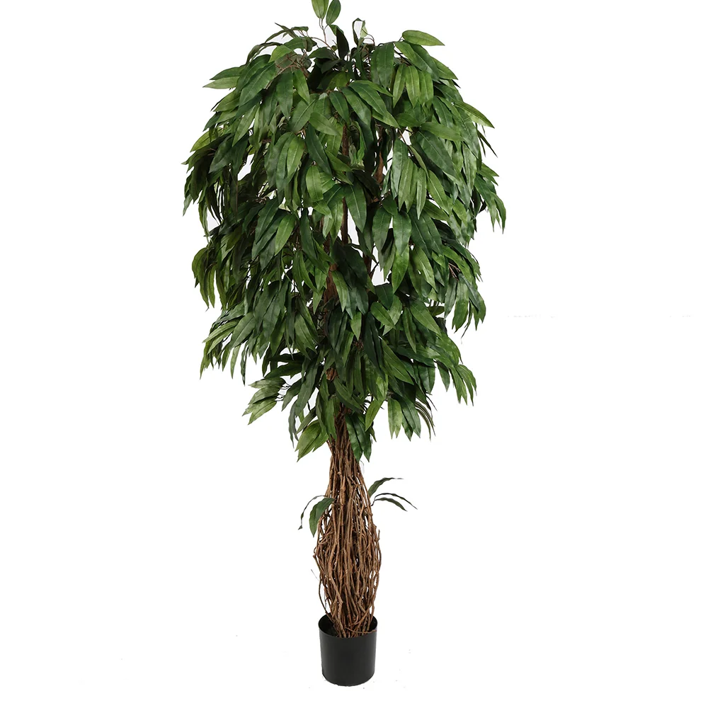 Mű mangófa 210 cm zöld "Mango"