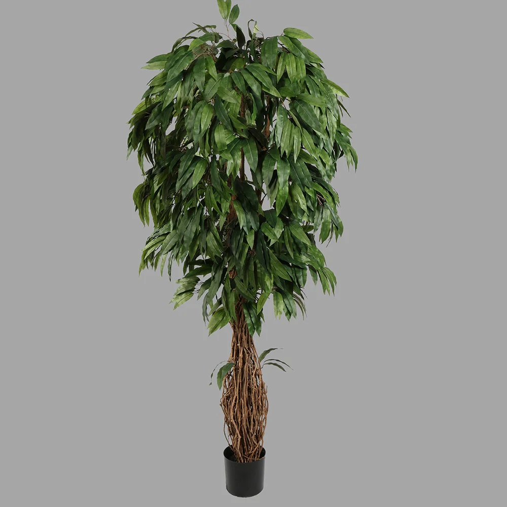 Mű mangófa 210 cm zöld "Mango"
