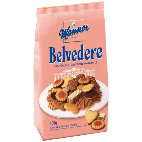 Manner Belvedere keksz mix 400 gr