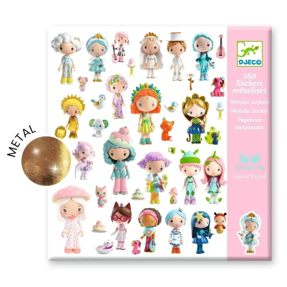 Djeco Matricák - Tinyly-k kis világa - little world Tinyly