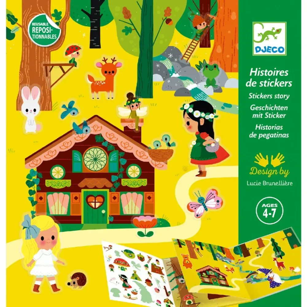 Djeco Matricás meseszövés - varázslatos erdő