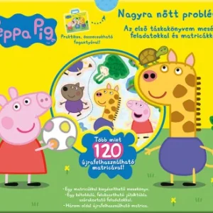 Peppa malac: Nagyra nőtt problémák - Táskakönyv - Az első táskakönyvem mesével, feladatokkal és matricákkal