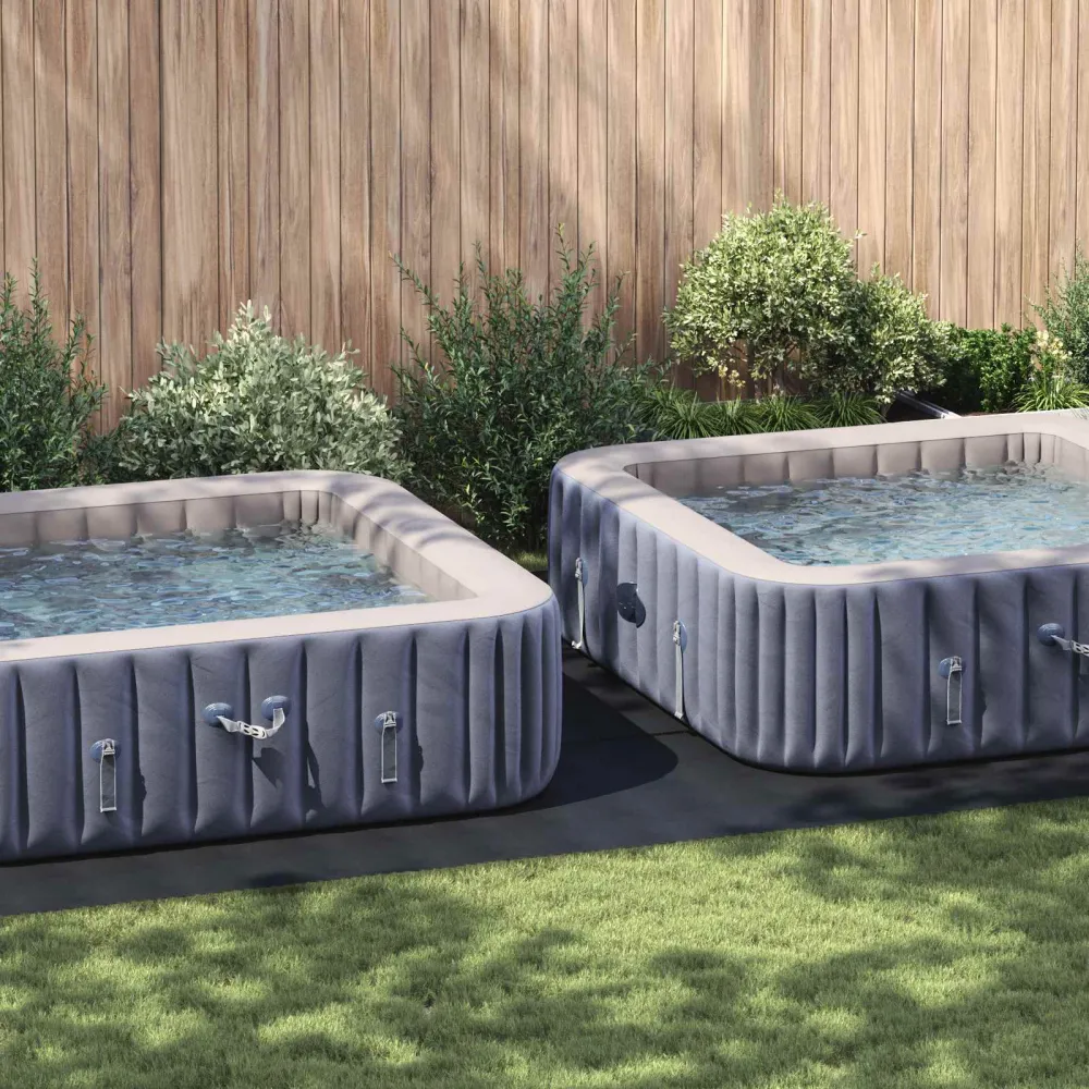 vidaXL Medence alatlappal Fekete 750 x 372 x 0,1 cm Nemes szövet