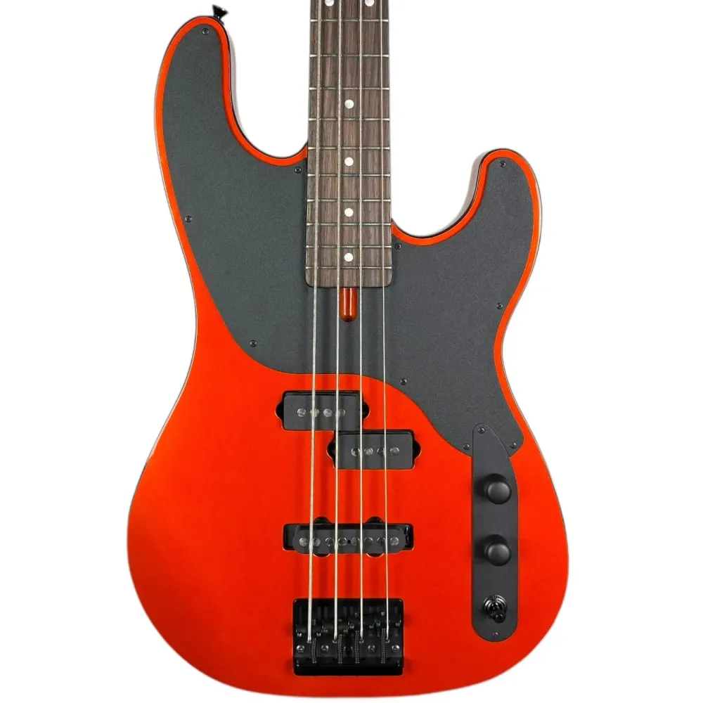 Schecter USA Custom Shop Michael Anthony Signature Bass 2016 - Kézzel aláírt - Inferno Narancs