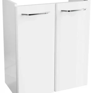 MILANO Mosdóalsószekrény 52 cm széles fehér
