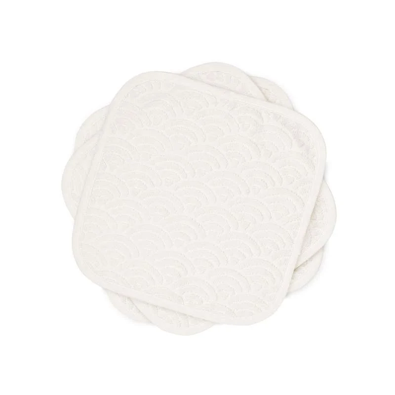 Cam Cam Copenhagen Mosogatórongy - 3-as csomag - GOTS - Off White