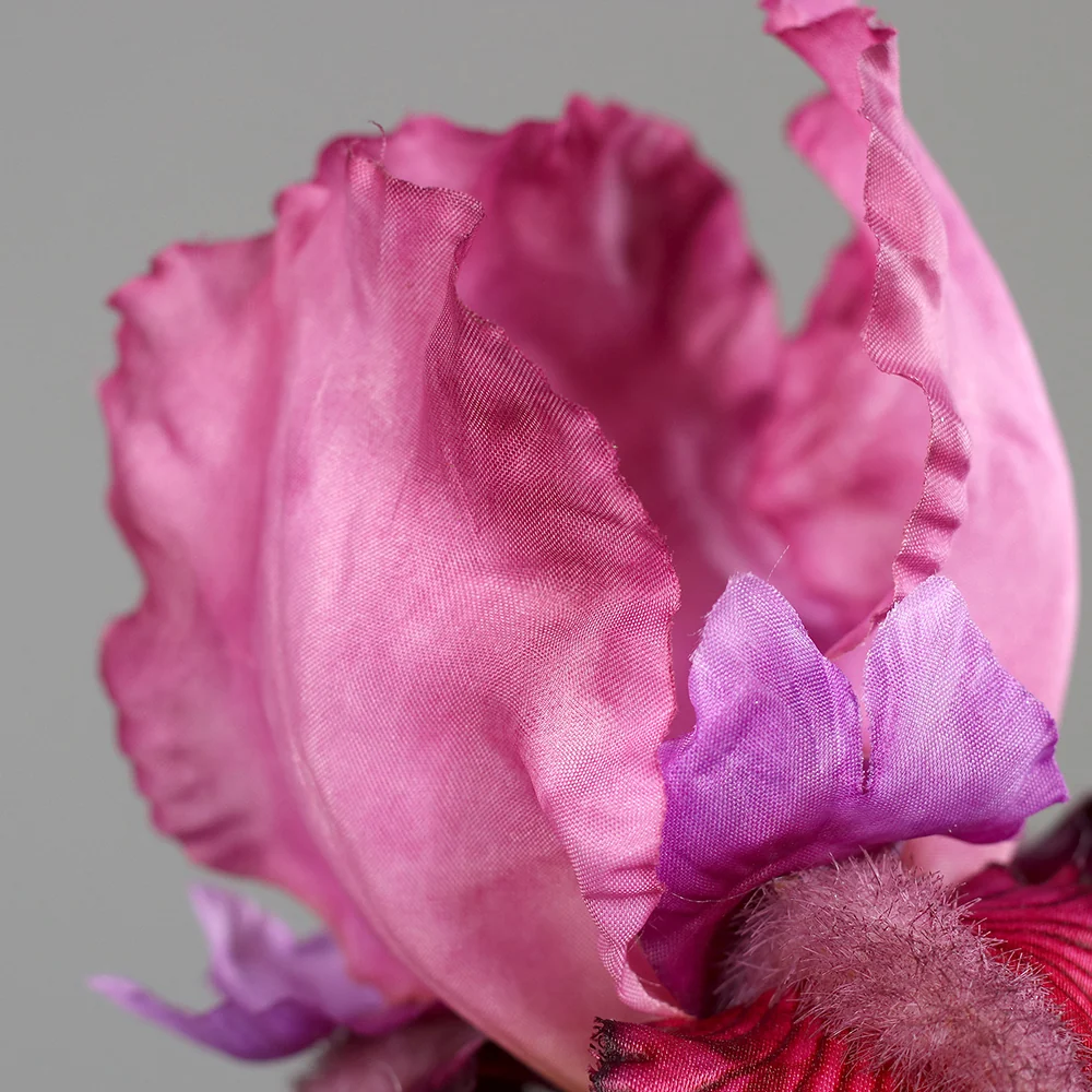 IRIS fukszia mű írisz 80 cm